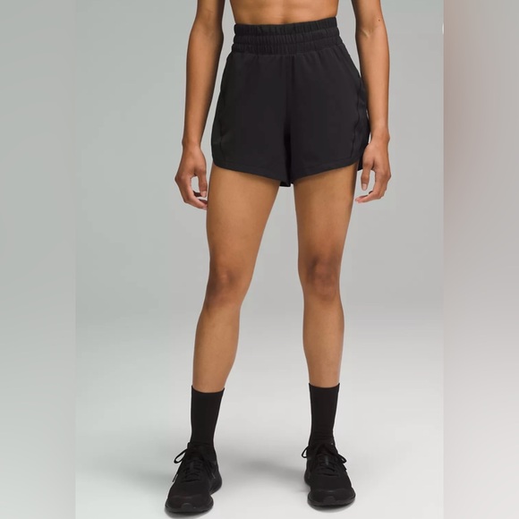 lululemon athletica Pants - Lululemon Running Track Highrise Shorts